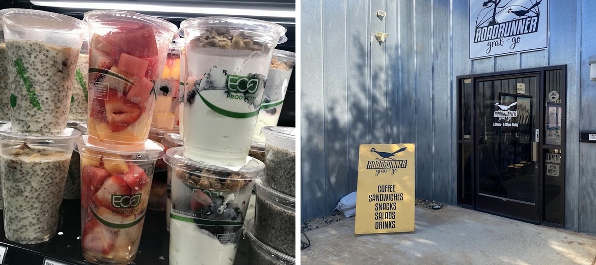 Roadrunner Grab+Go Menu